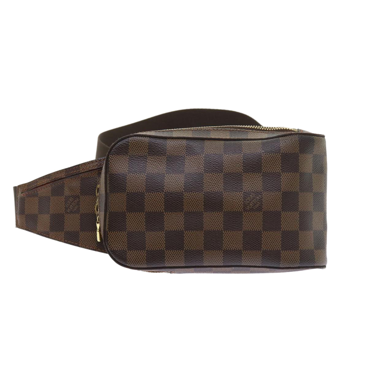 LOUIS VUITTON Damier Ebene Geronimos Shoulder Bag N51994 LV Auth 57911