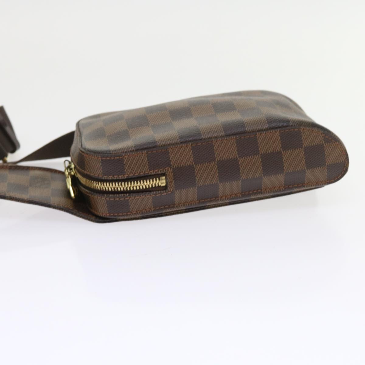 LOUIS VUITTON Damier Ebene Geronimos Shoulder Bag N51994 LV Auth 57911