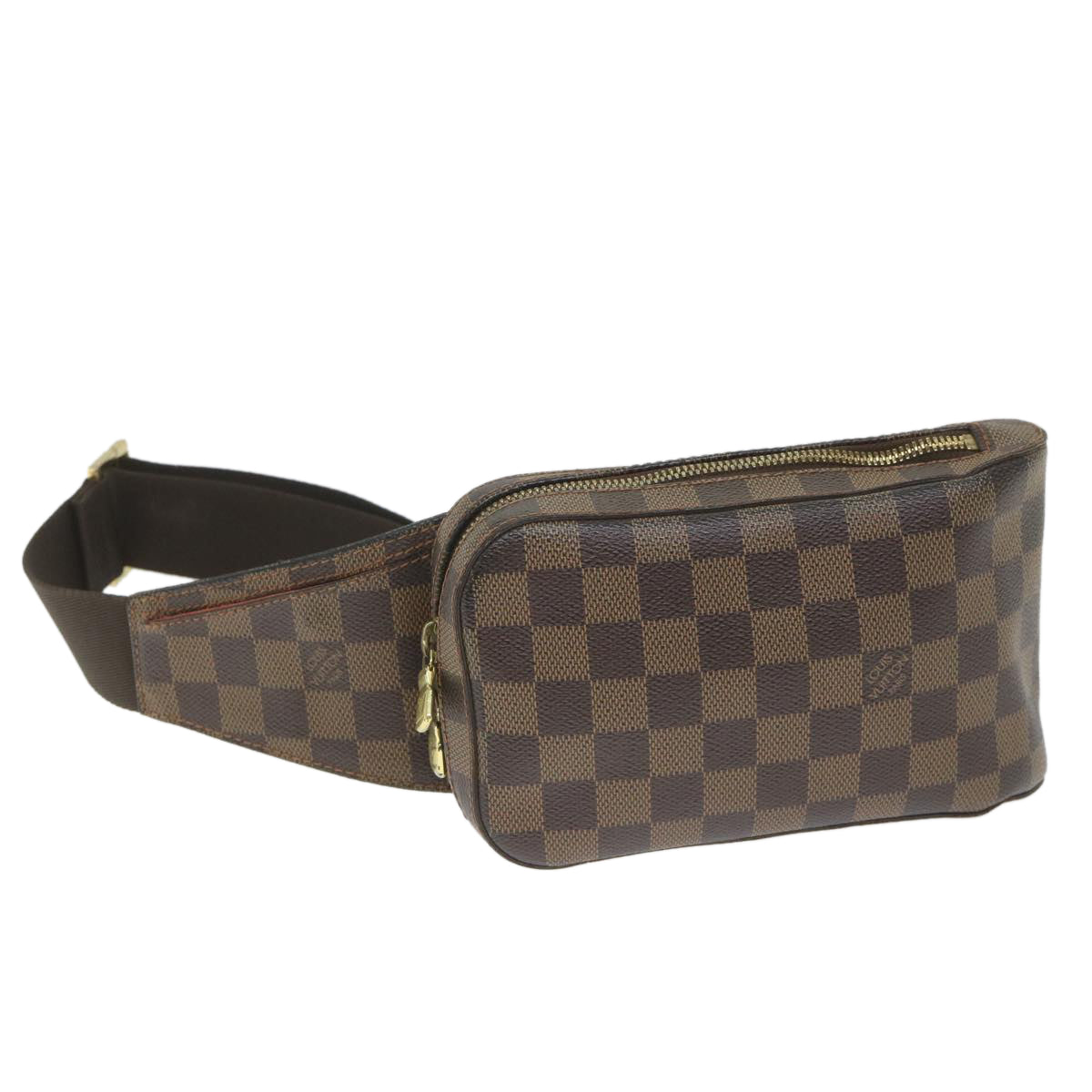 LOUIS VUITTON Damier Ebene Geronimos Shoulder Bag N51994 LV Auth 57912