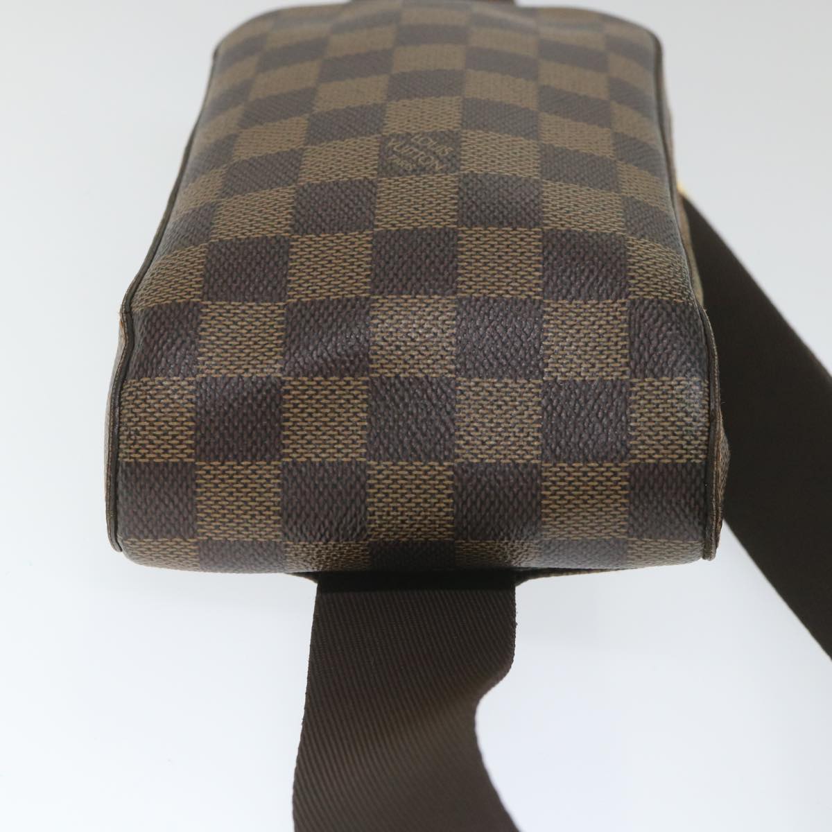 LOUIS VUITTON Damier Ebene Geronimos Shoulder Bag N51994 LV Auth 57912