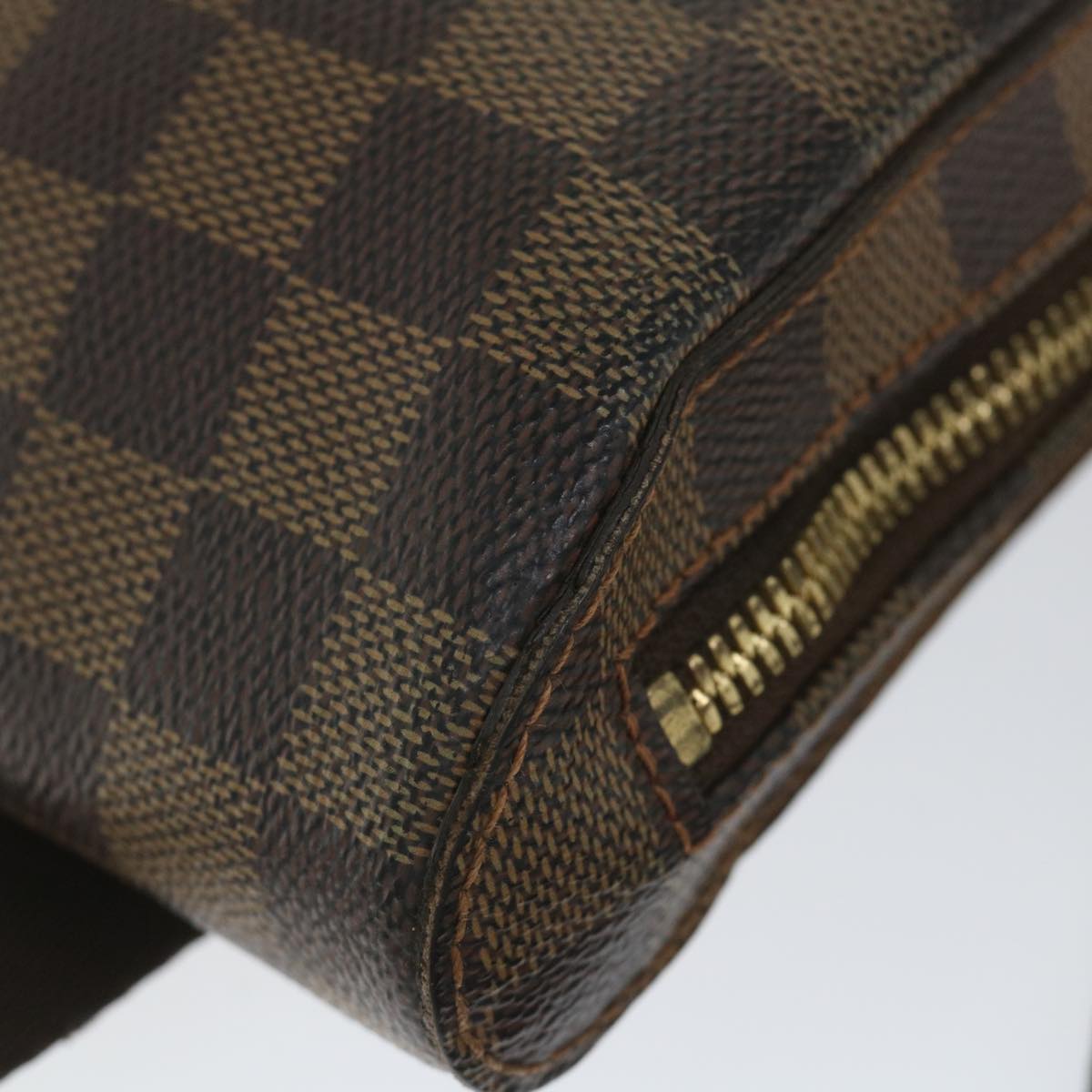 LOUIS VUITTON Damier Ebene Geronimos Shoulder Bag N51994 LV Auth 57912