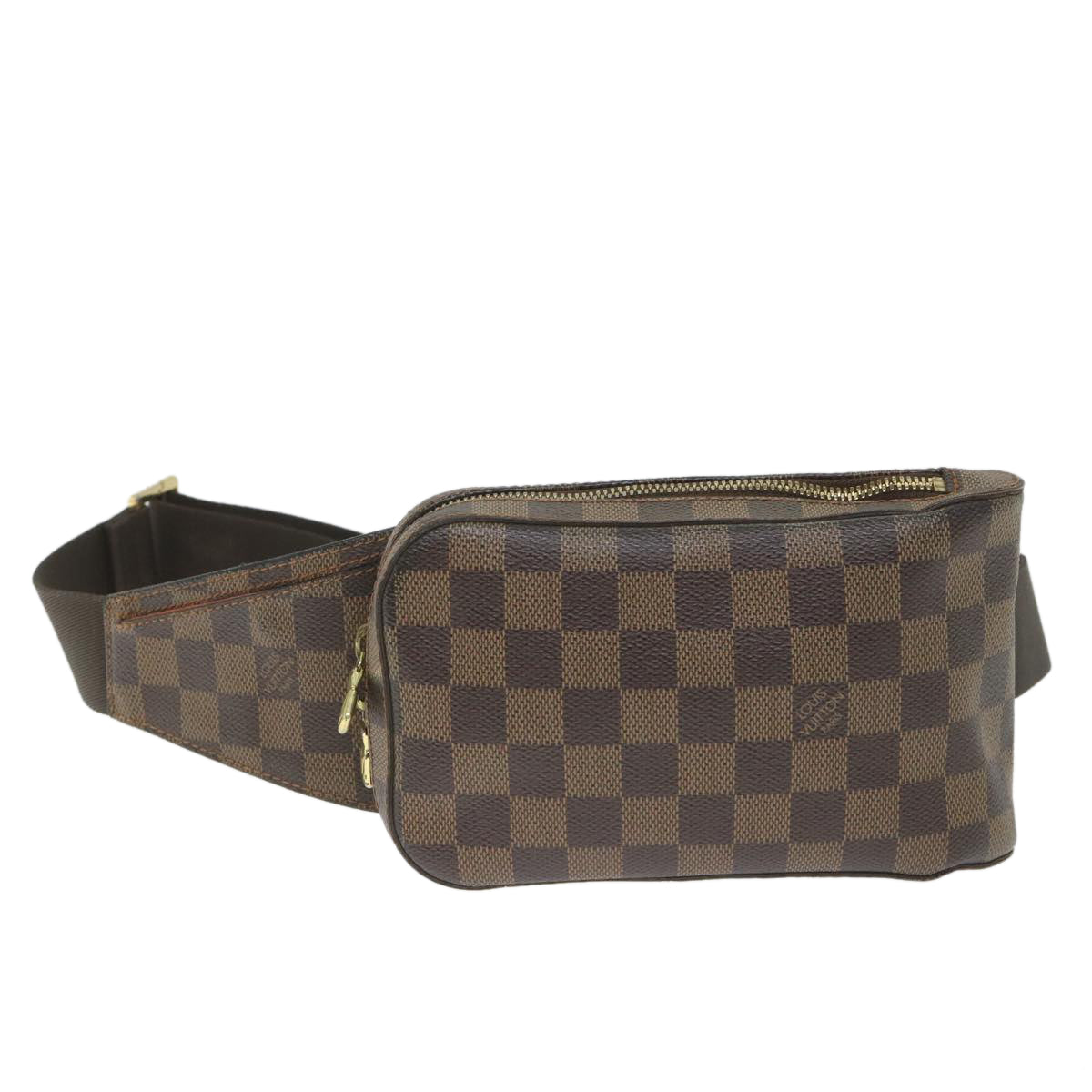 LOUIS VUITTON Damier Ebene Geronimos Shoulder Bag N51994 LV Auth 57912