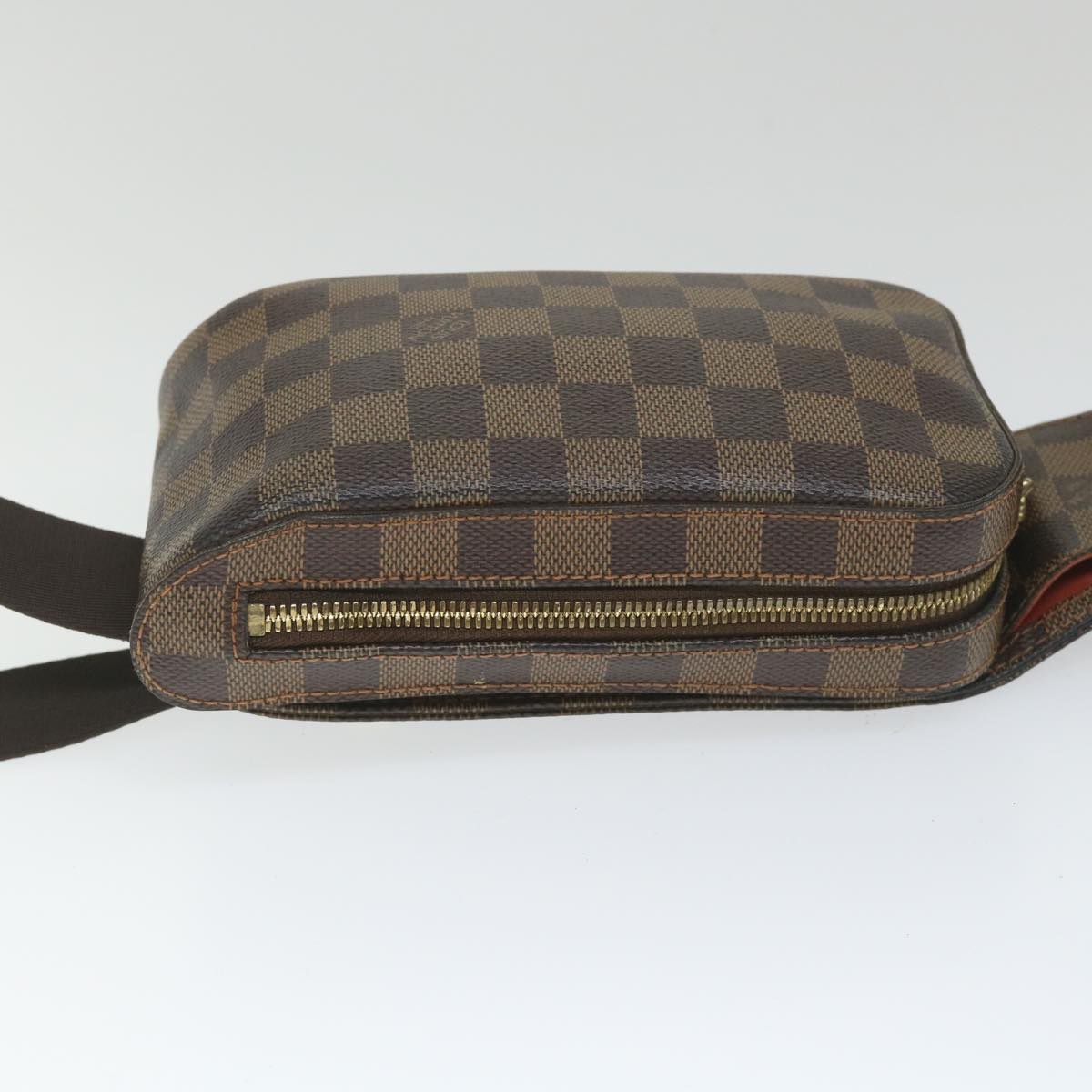 LOUIS VUITTON Damier Ebene Geronimos Shoulder Bag N51994 LV Auth 57912