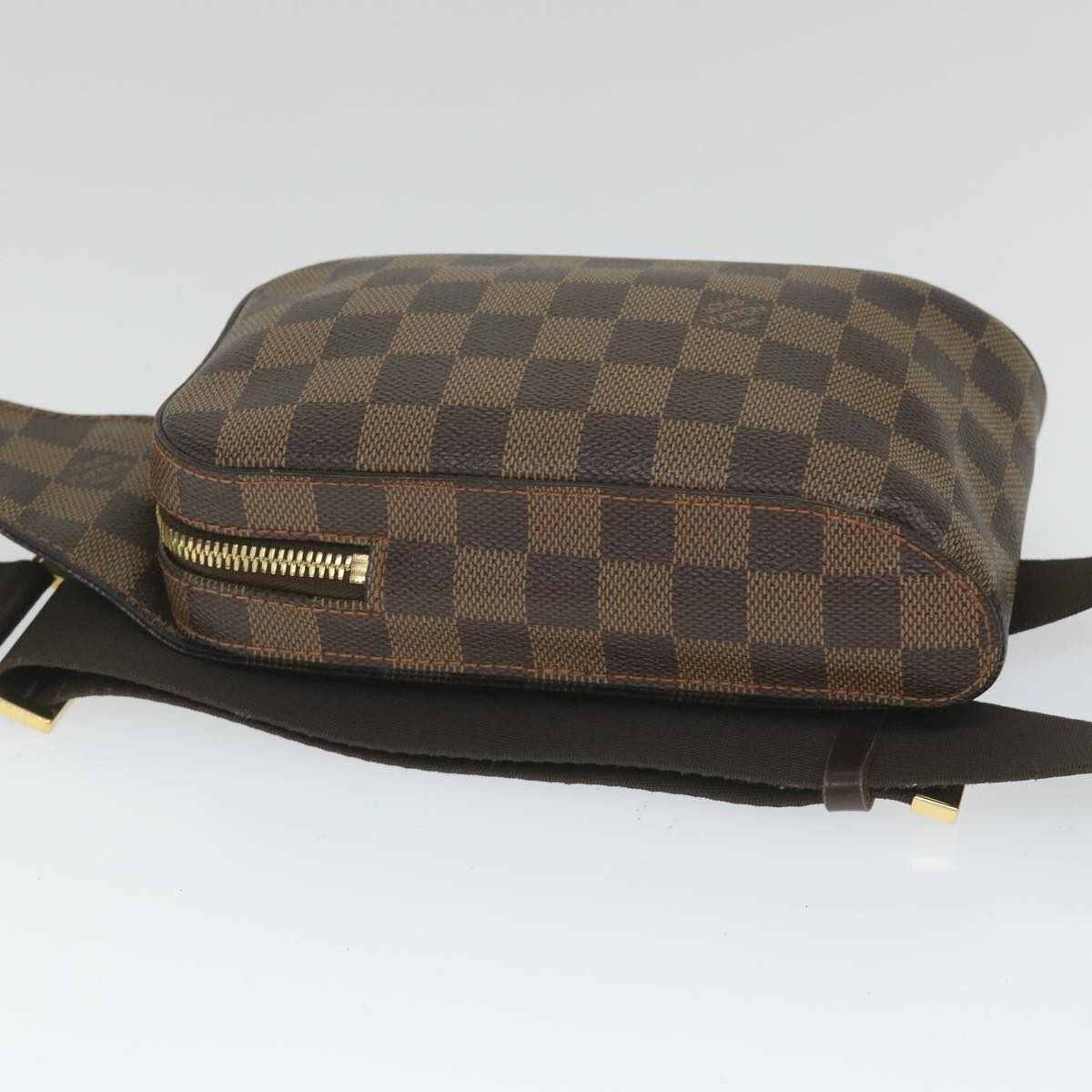 LOUIS VUITTON Damier Ebene Geronimos Shoulder Bag N51994 LV Auth 57912