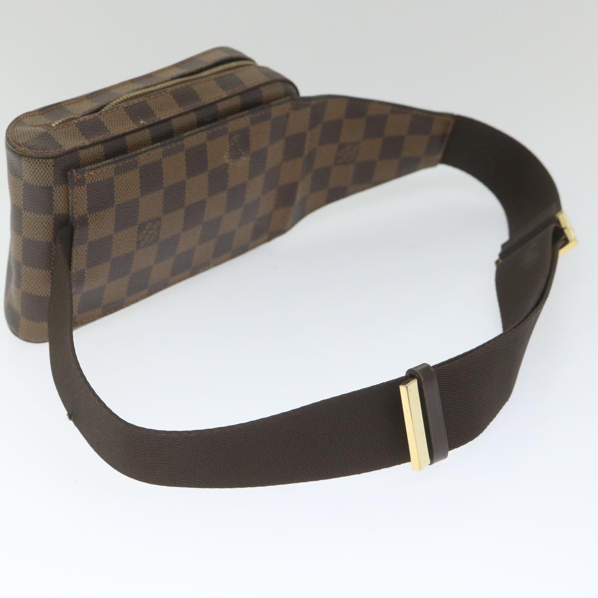 LOUIS VUITTON Damier Ebene Geronimos Shoulder Bag N51994 LV Auth 57912