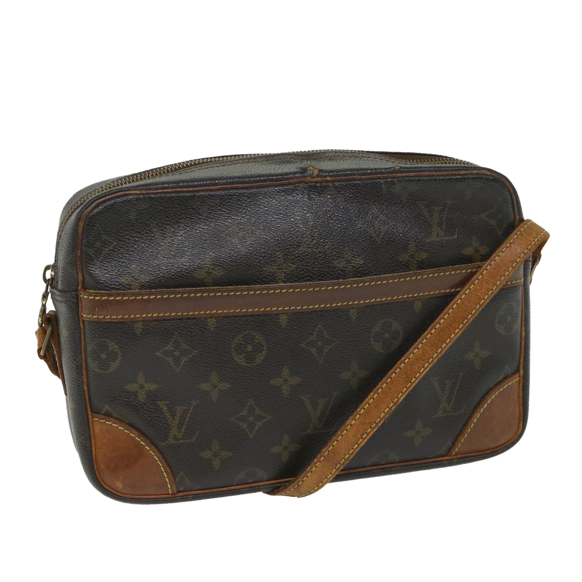 LOUIS VUITTON Monogram Trocadero 27 Shoulder Bag M51274 LV Auth 57921