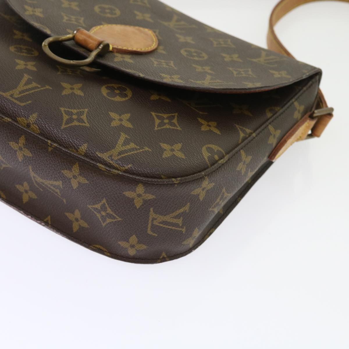 LOUIS VUITTON Monogram Saint Cloud GM Shoulder Bag M51242 LV Auth 57925