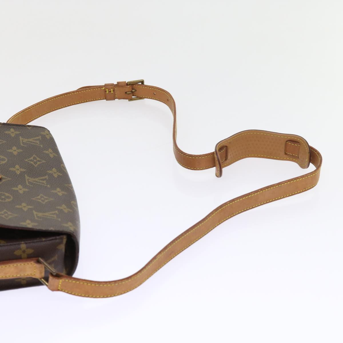 LOUIS VUITTON Monogram Saint Cloud GM Shoulder Bag M51242 LV Auth 57925