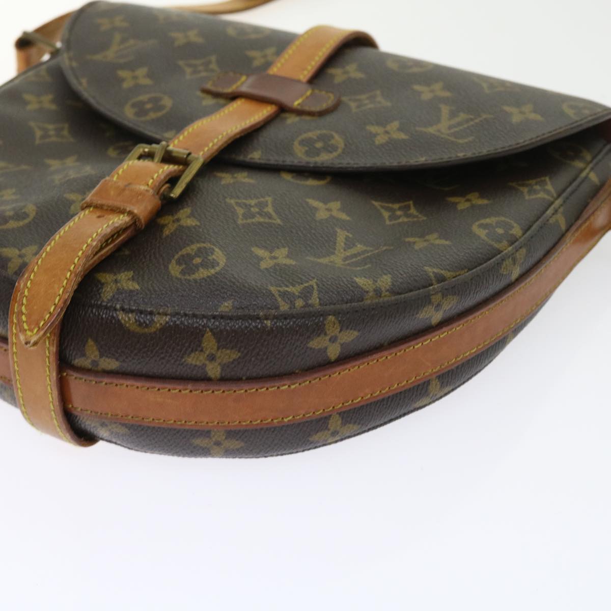 LOUIS VUITTON Monogram Chantilly GM Shoulder Bag M51232 LV Auth 57929