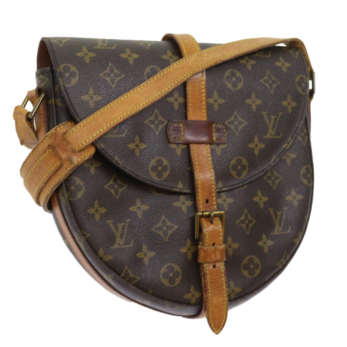 LOUIS VUITTON Monogram Chantilly GM Shoulder Bag M51232 LV Auth 57929