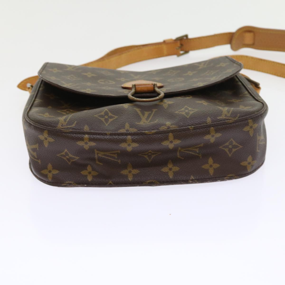 LOUIS VUITTON Monogram Saint Cloud GM Shoulder Bag M51242 LV Auth 57930