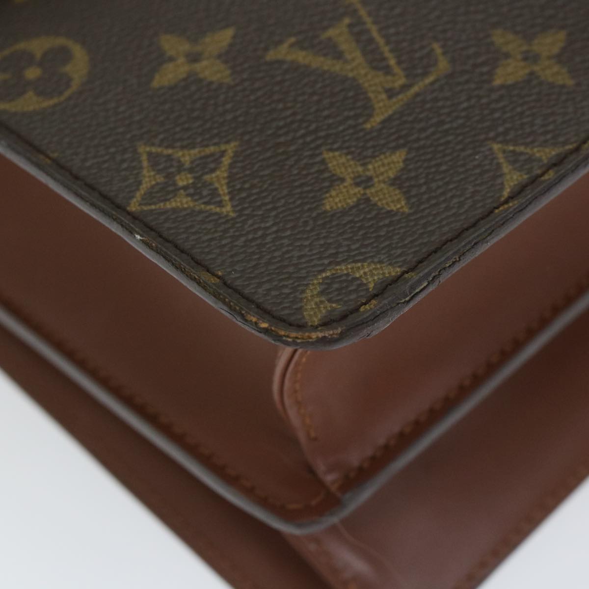 LOUIS VUITTON Monogram Concorde Hand Bag M51190 LV Auth 57937