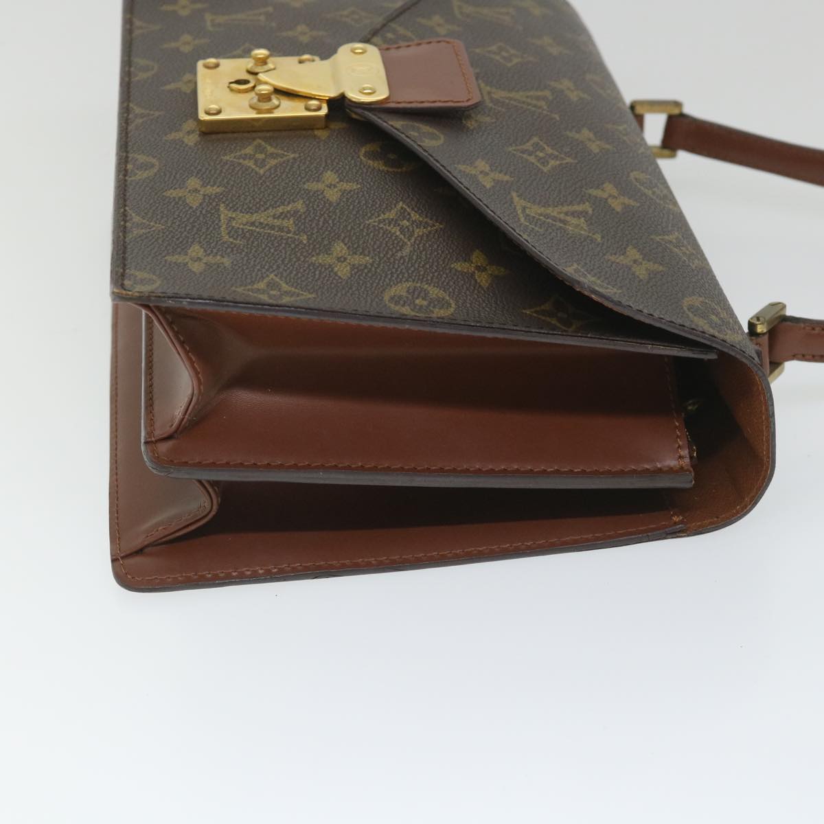 LOUIS VUITTON Monogram Concorde Hand Bag M51190 LV Auth 57937