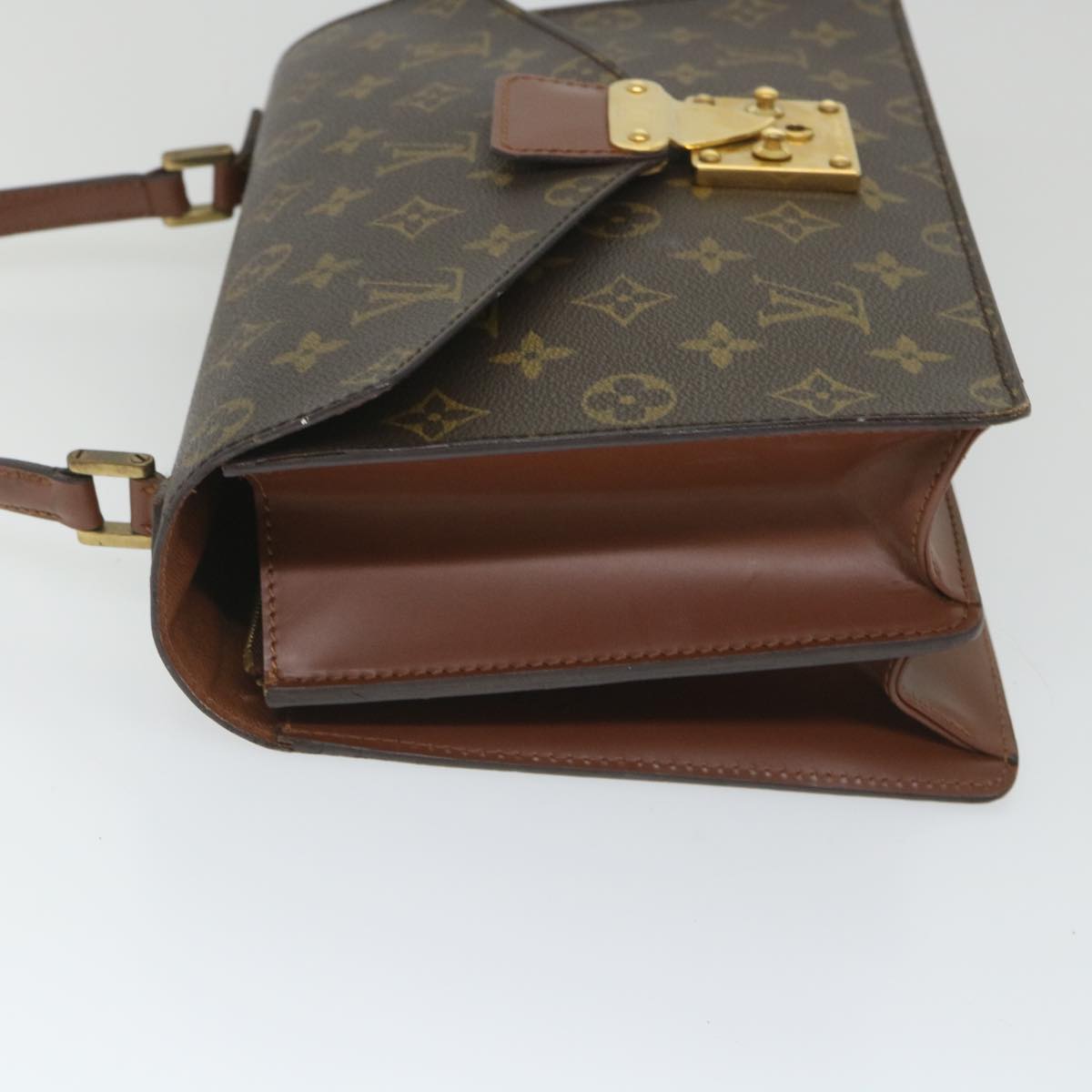 LOUIS VUITTON Monogram Concorde Hand Bag M51190 LV Auth 57937