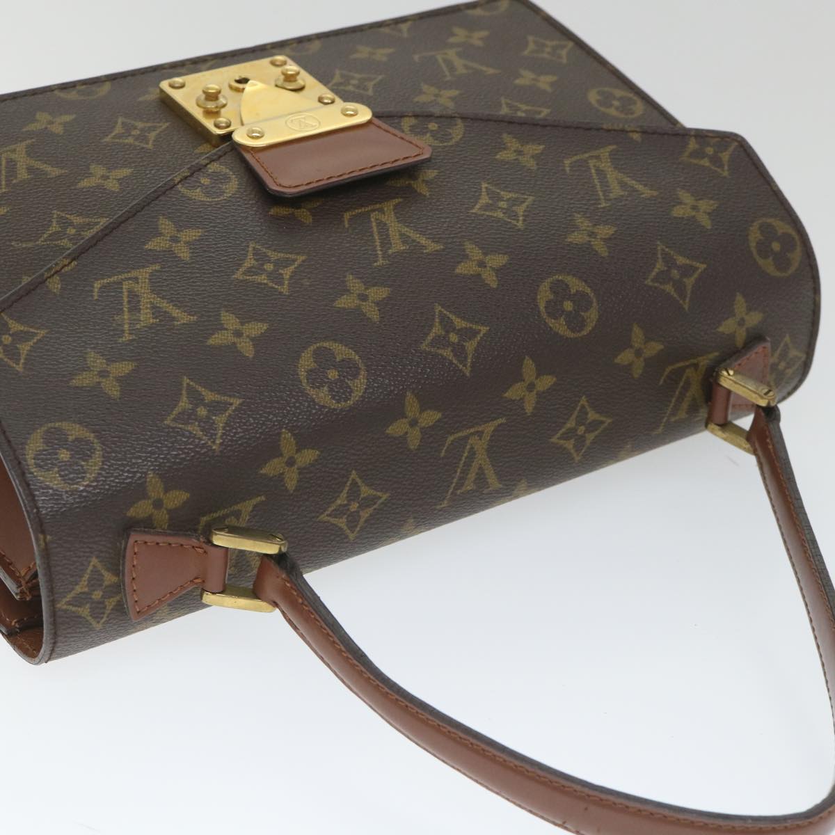 LOUIS VUITTON Monogram Concorde Hand Bag M51190 LV Auth 57937