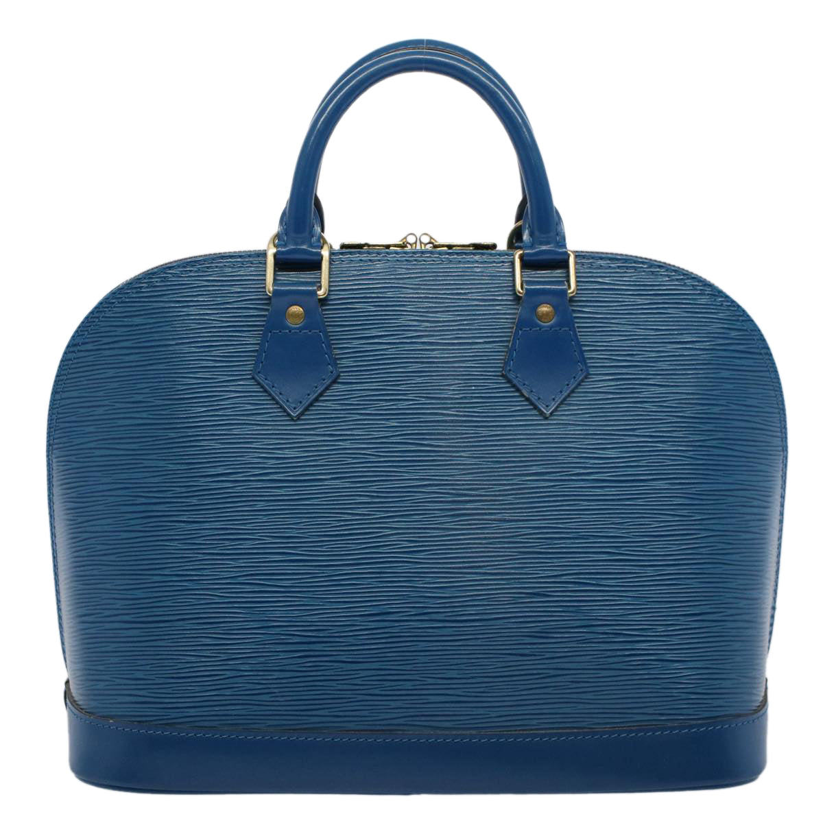 LOUIS VUITTON Epi Alma Hand Bag Toledo Blue M52145 LV Auth 57980 - 0