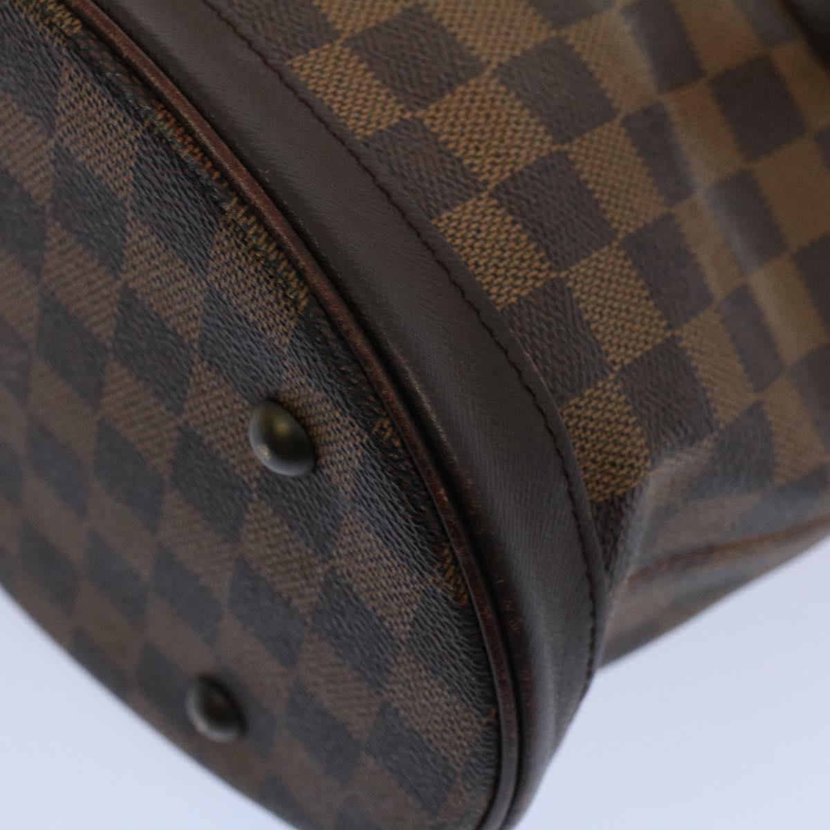 LOUIS VUITTON Damier Ebene Marais Shoulder Bag N42240 LV Auth 57986