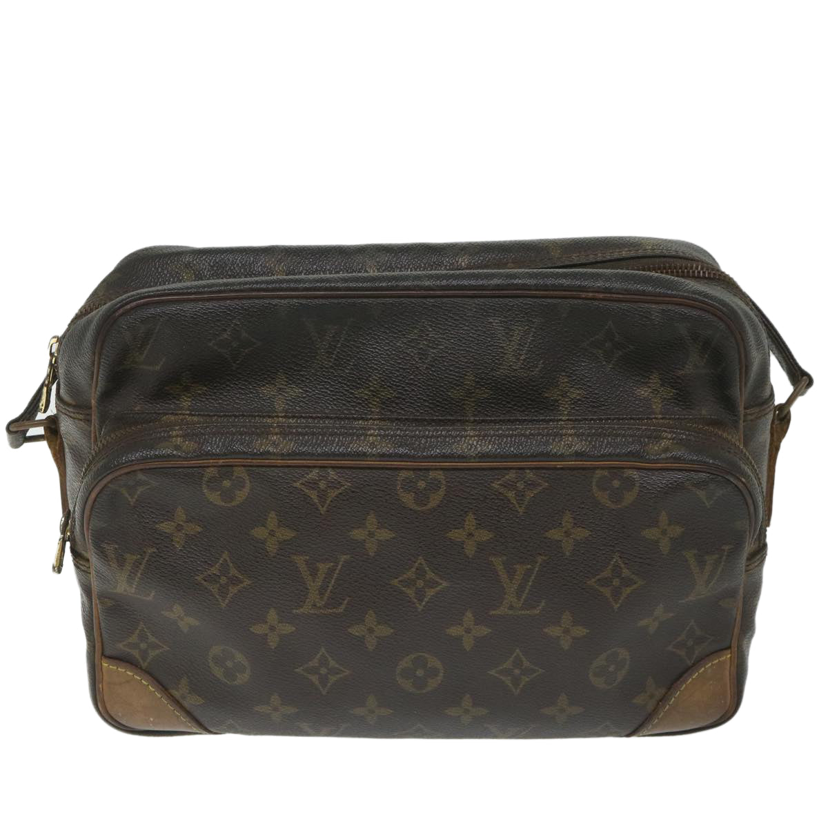 LOUIS VUITTON Monogram Nile Shoulder Bag M45244 LV Auth 57990