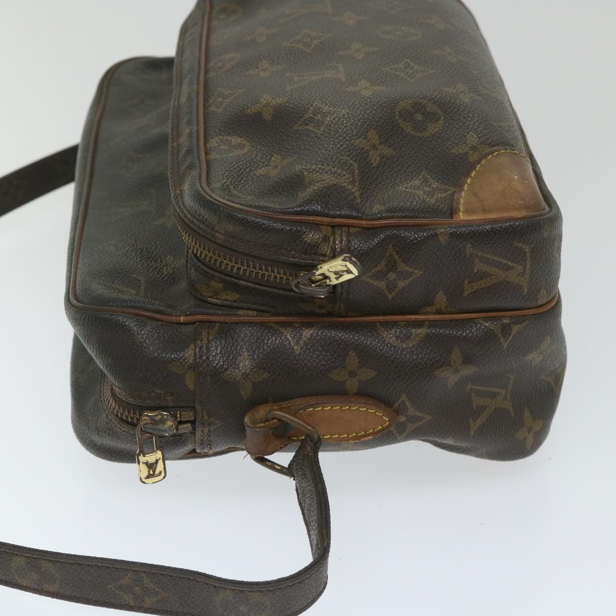 LOUIS VUITTON Monogram Nile Shoulder Bag M45244 LV Auth 57990