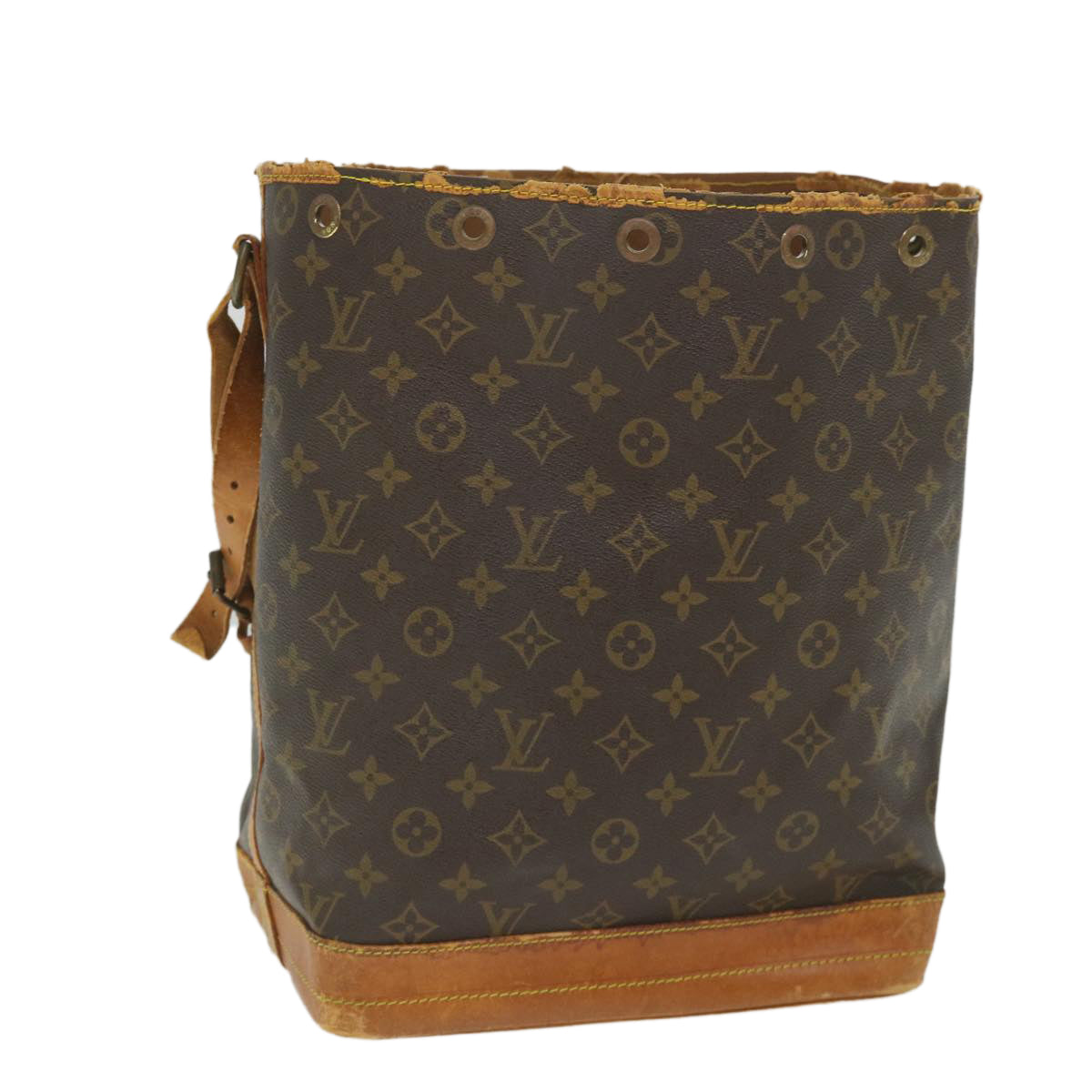 LOUIS VUITTON Monogram Noe Shoulder Bag M42224 LV Auth 57998