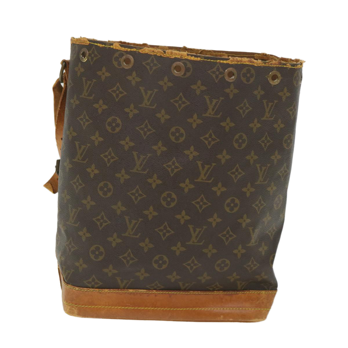 LOUIS VUITTON Monogram Noe Shoulder Bag M42224 LV Auth 57998