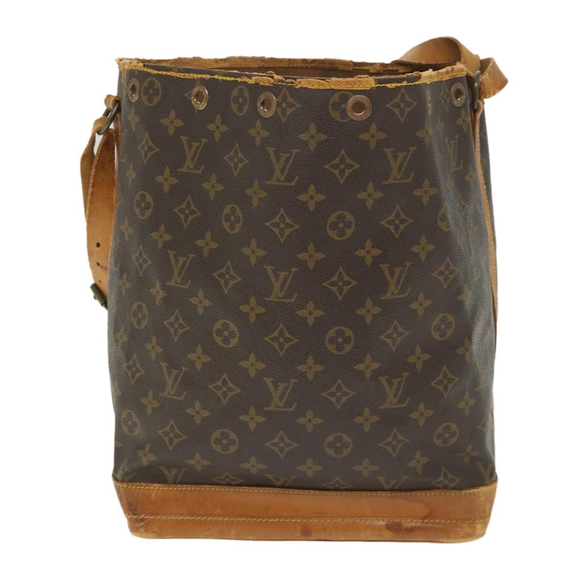 LOUIS VUITTON Monogram Noe Shoulder Bag M42224 LV Auth 57998