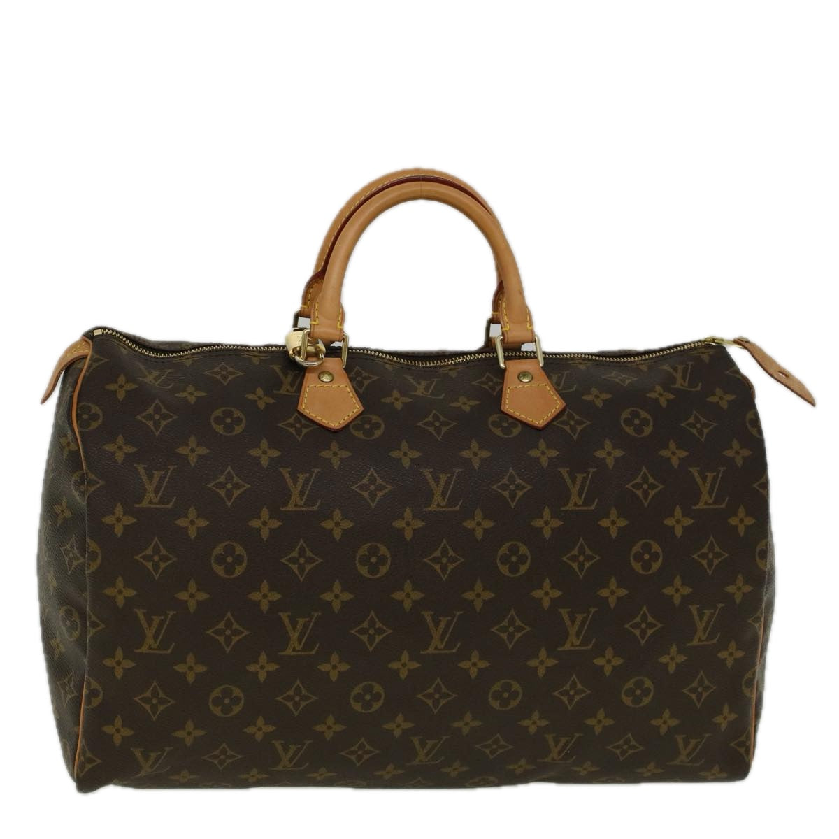 LOUIS VUITTON Monogram Speedy 40 Hand Bag M41522 LV Auth 58001