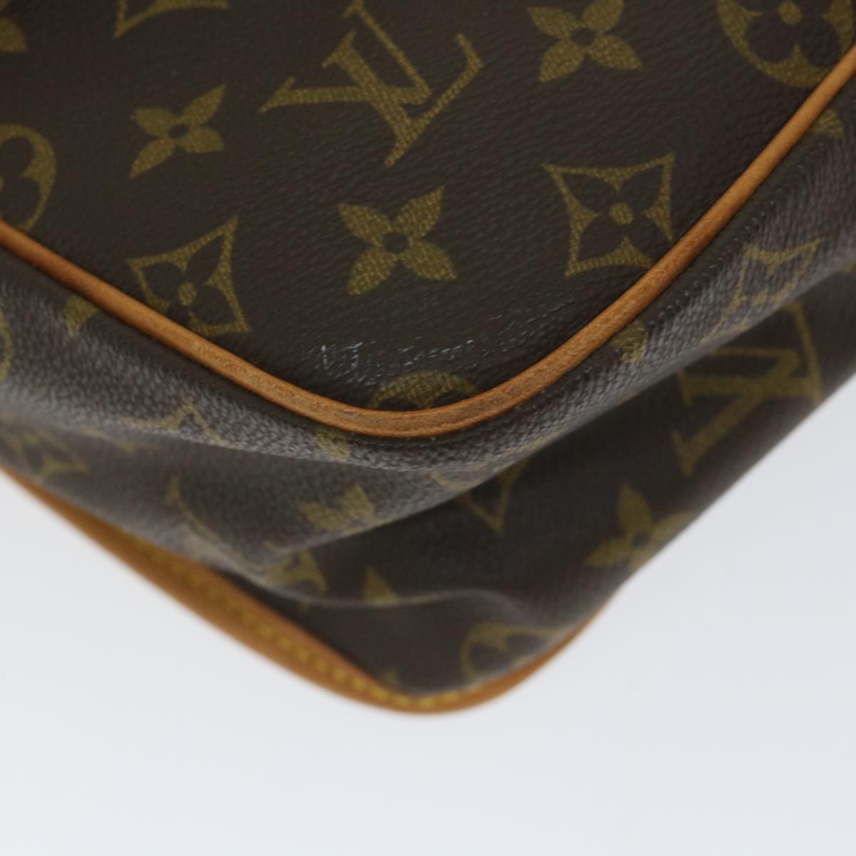 LOUIS VUITTON Monogram Gibeciere GM Shoulder Bag M42246 LV Auth 58014