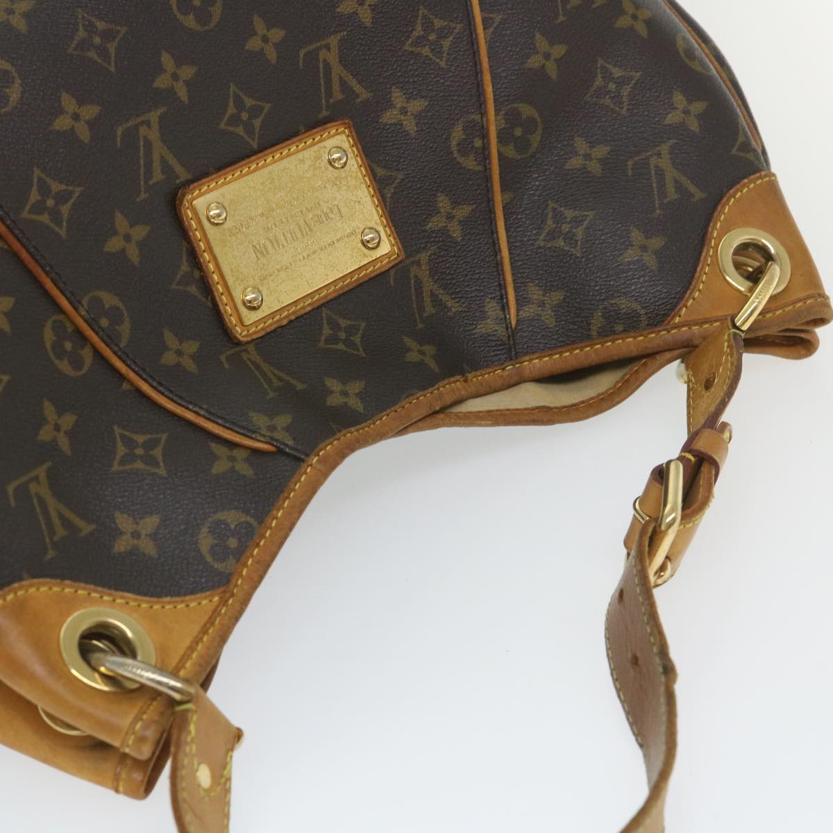 LOUIS VUITTON Monogram Galliera PM Shoulder Bag M56382 LV Auth 58015