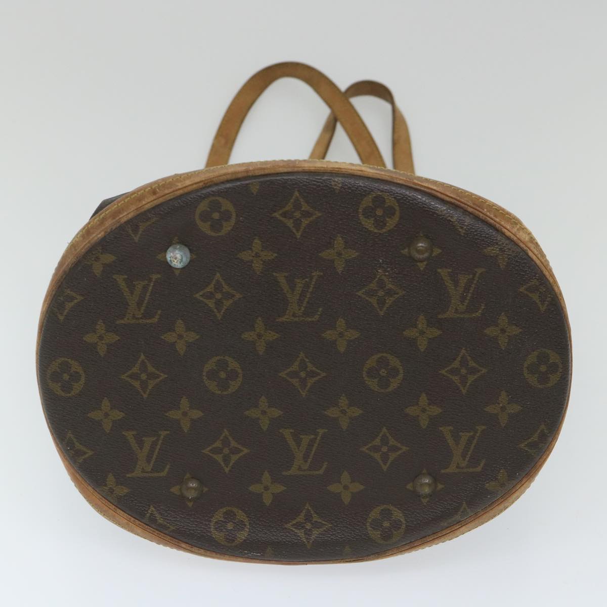 LOUIS VUITTON Monogram Bucket GM Shoulder Bag Vintage M42236 LV Auth 58019