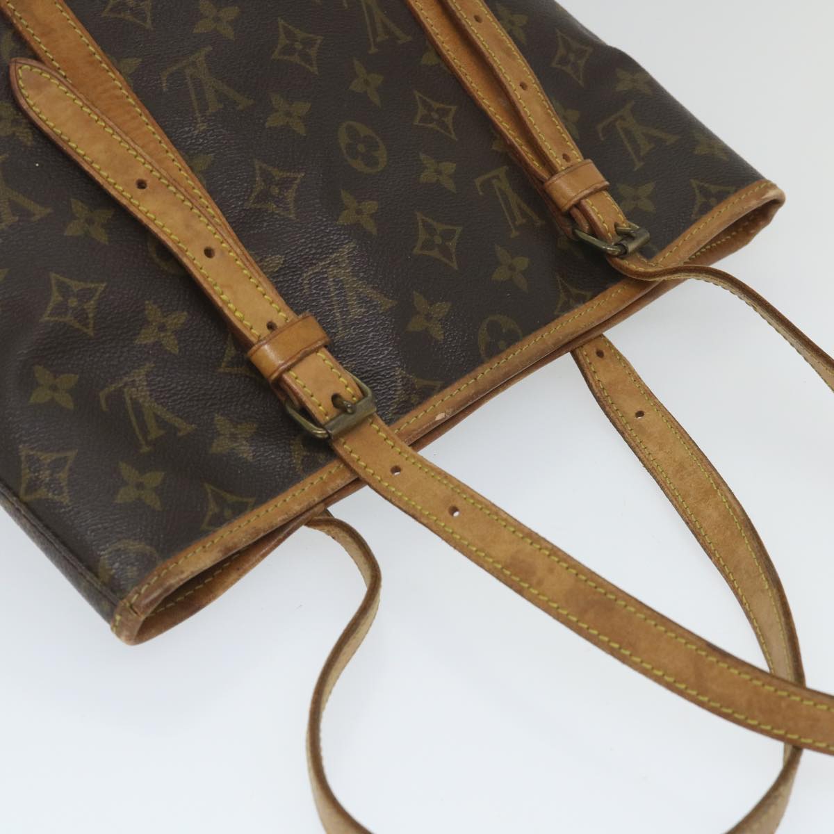 LOUIS VUITTON Monogram Bucket GM Shoulder Bag Vintage M42236 LV Auth 58019