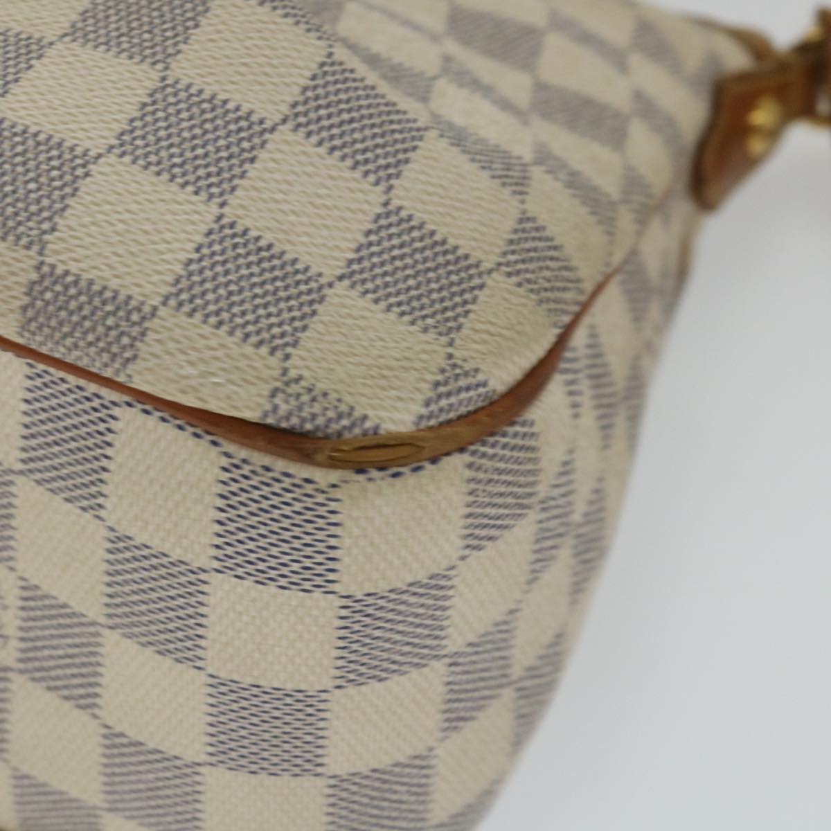 LOUIS VUITTON Damier Azur Siracusa PM Shoulder Bag N41113 LV Auth 58028