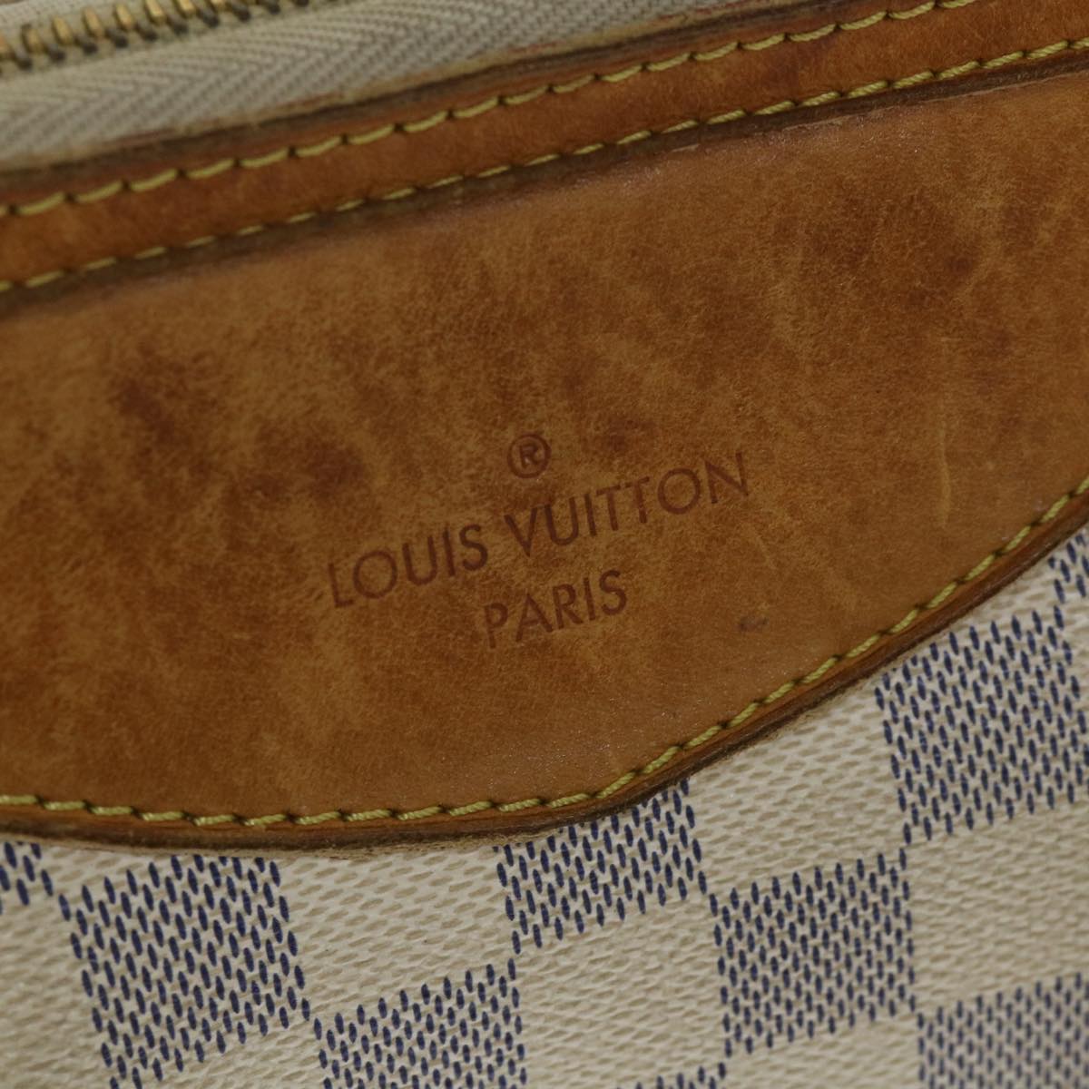 LOUIS VUITTON Damier Azur Siracusa PM Shoulder Bag N41113 LV Auth 58028