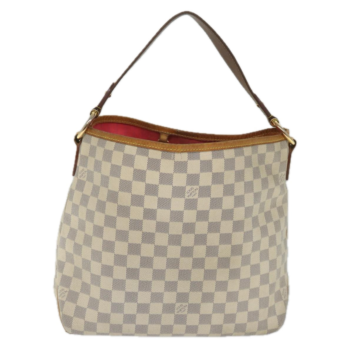 LOUIS VUITTON Damier Azur Delightful PM Shoulder Bag N41447 LV Auth 58029