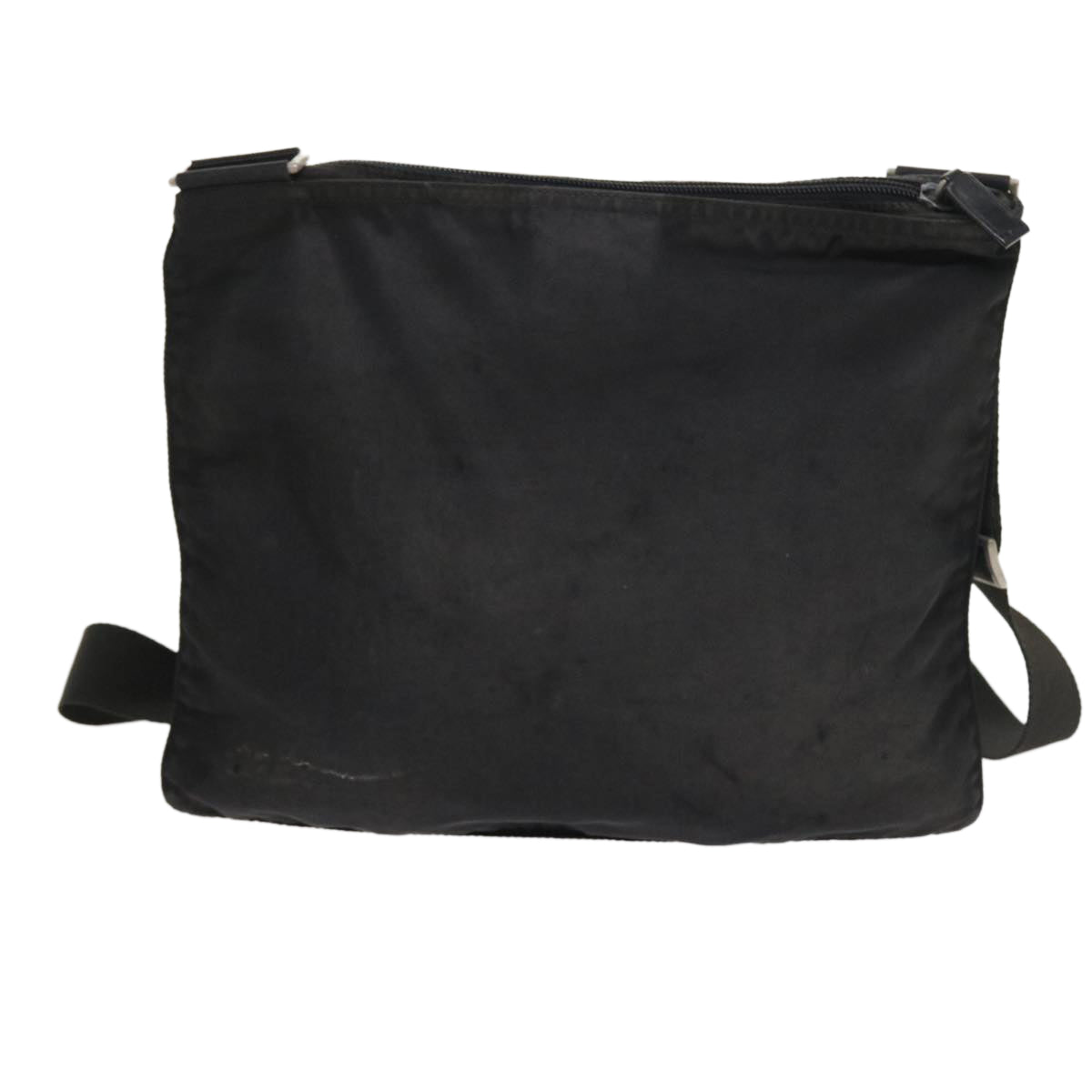 PRADA Shoulder Bag Nylon Black Auth 58078 - 0