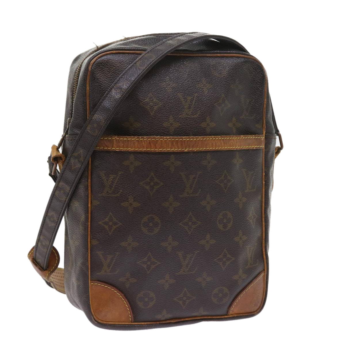 LOUIS VUITTON Monogram Danube GM Shoulder Bag M45262 LV Auth 58096