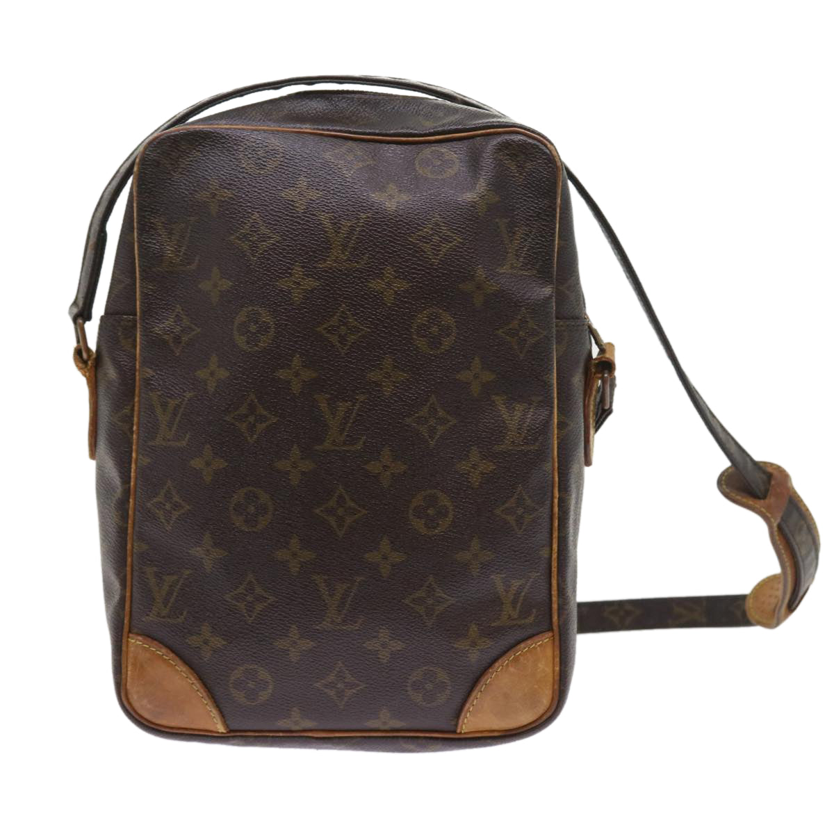 LOUIS VUITTON Monogram Danube GM Shoulder Bag M45262 LV Auth 58096