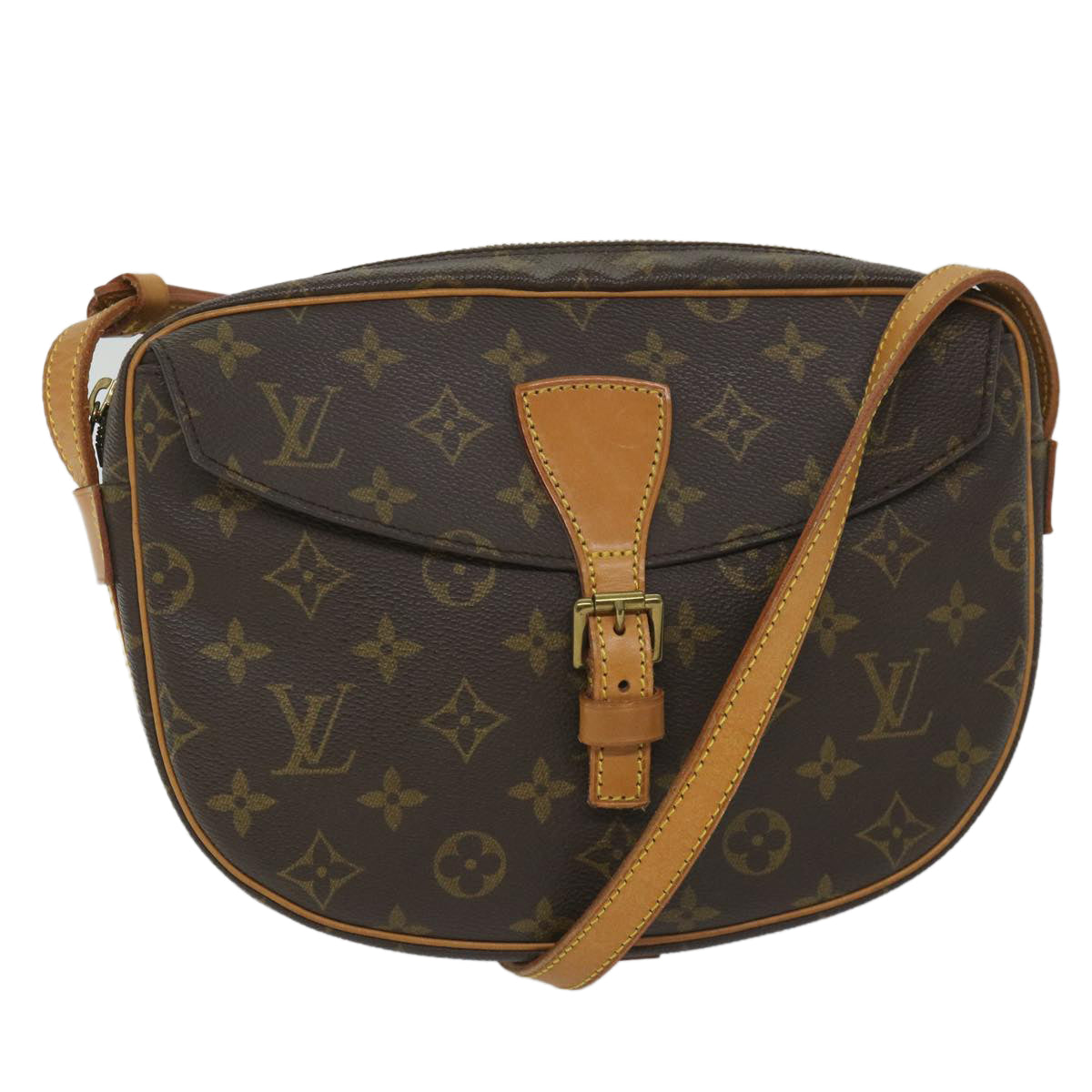 LOUIS VUITTON Monogram Jeune Fille GM Shoulder Bag M51225 LV Auth 58166