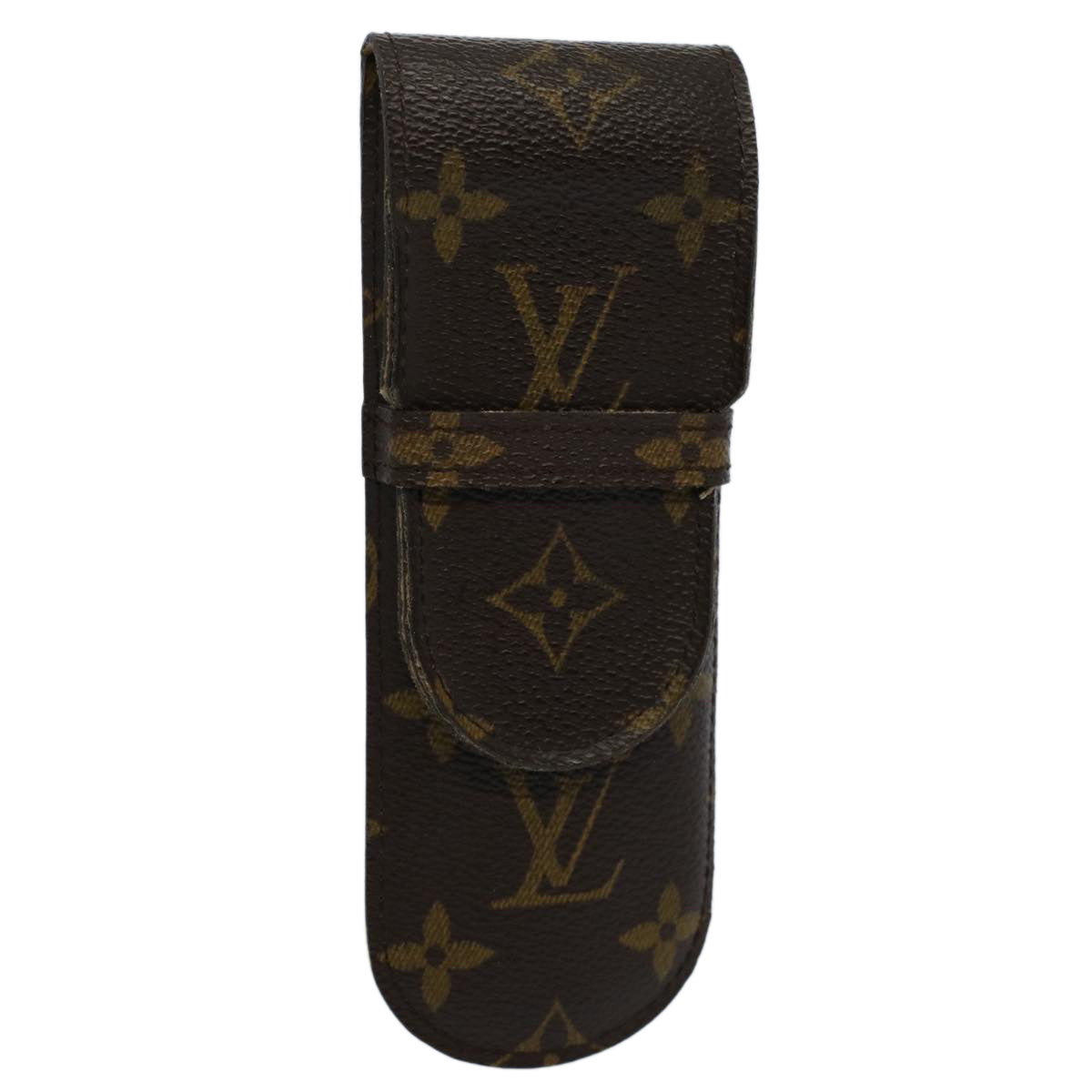 LOUIS VUITTON Monogram Etui Stilo Pen Case M62990 LV Auth 58176