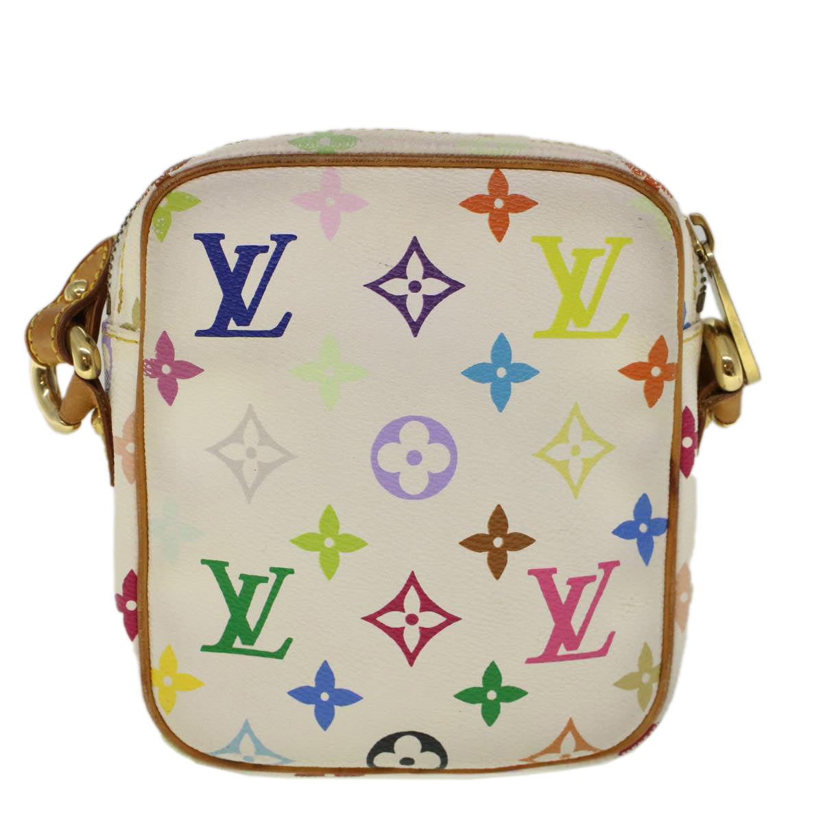 LOUIS VUITTON Monogram Multicolor Lift Shoulder Bag White M40055 LV Auth 58260