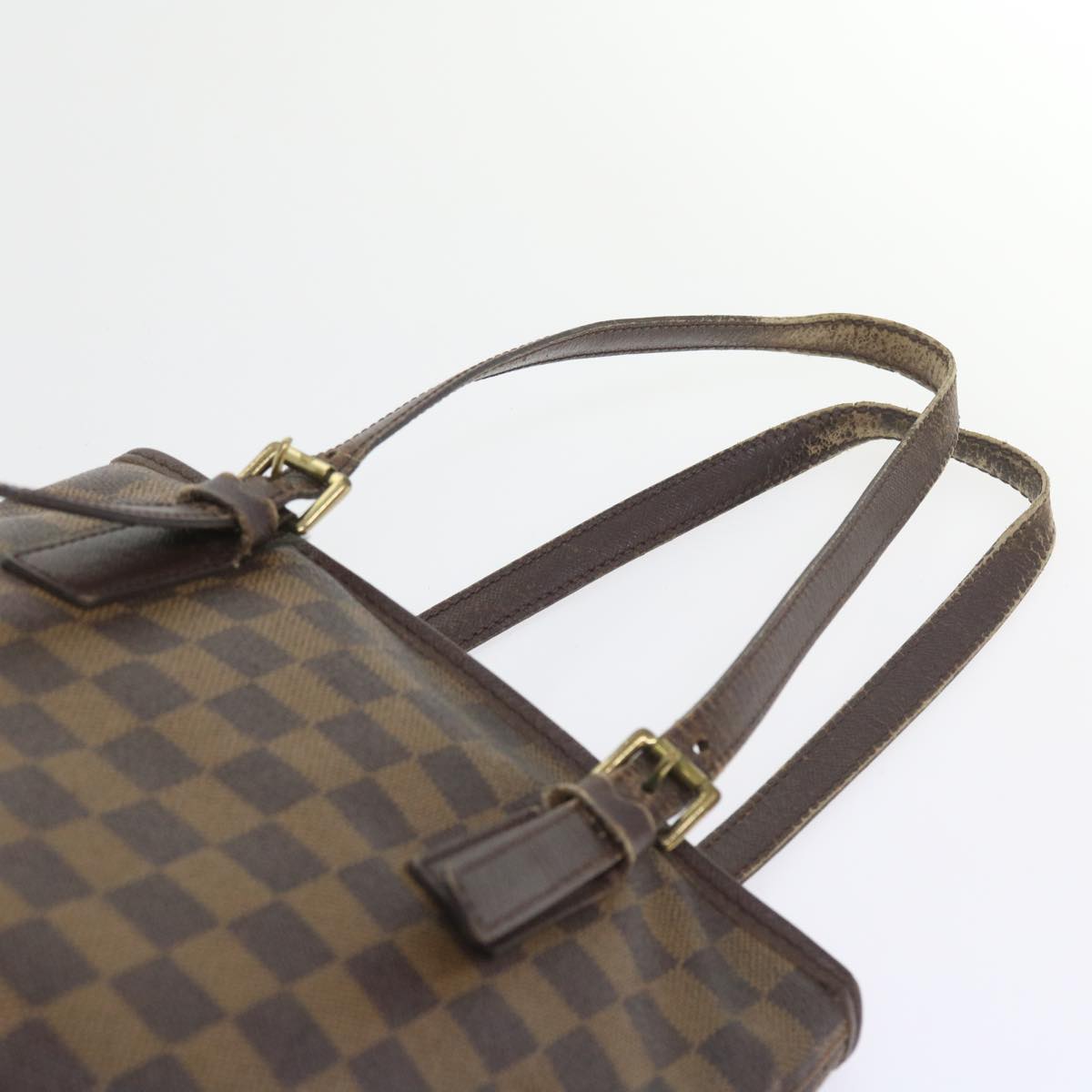 LOUIS VUITTON Damier Ebene Marais Shoulder Bag N42240 LV Auth 58296