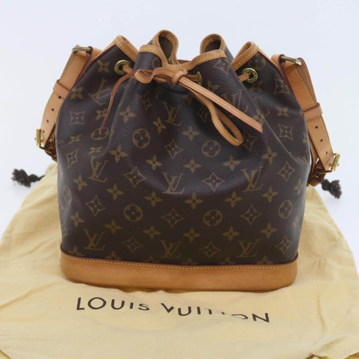 LOUIS VUITTON Monogram Noe Shoulder Bag M42224 LV Auth 58297