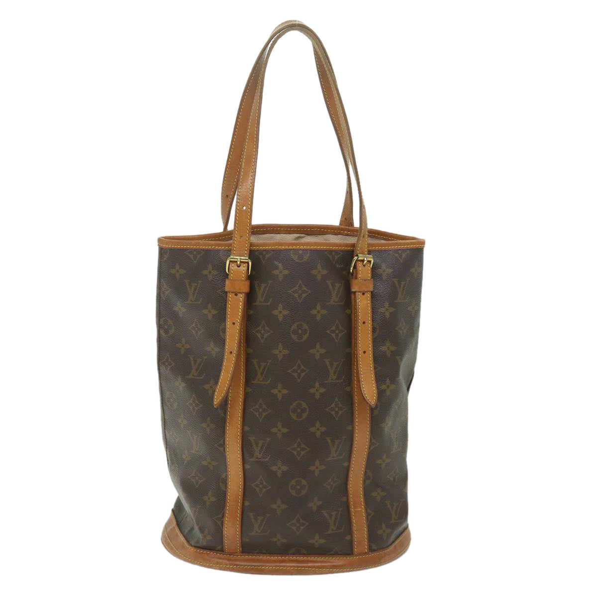 LOUIS VUITTON Monogram Bucket GM Shoulder Bag M42236 LV Auth 58300