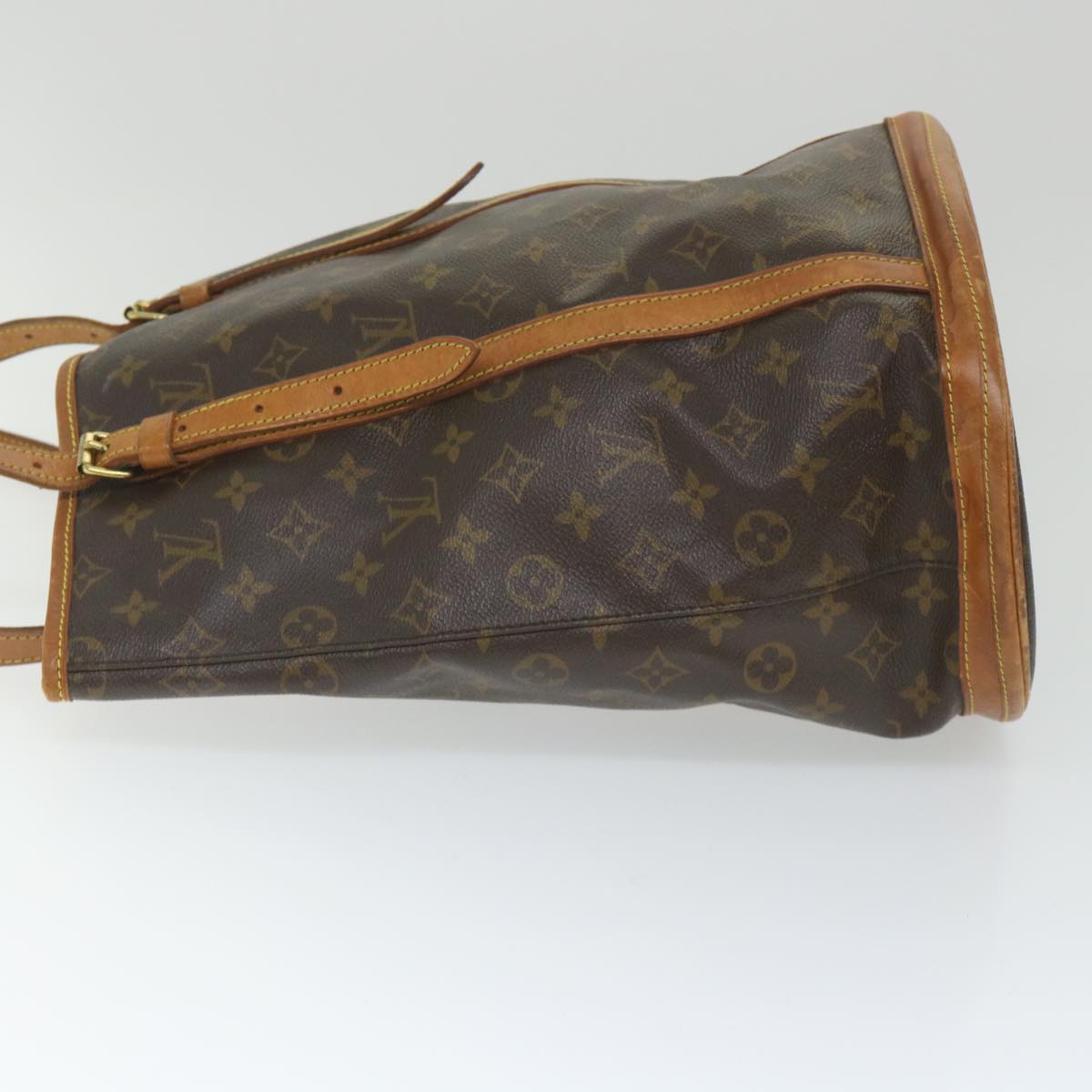 LOUIS VUITTON Monogram Bucket GM Shoulder Bag M42236 LV Auth 58300