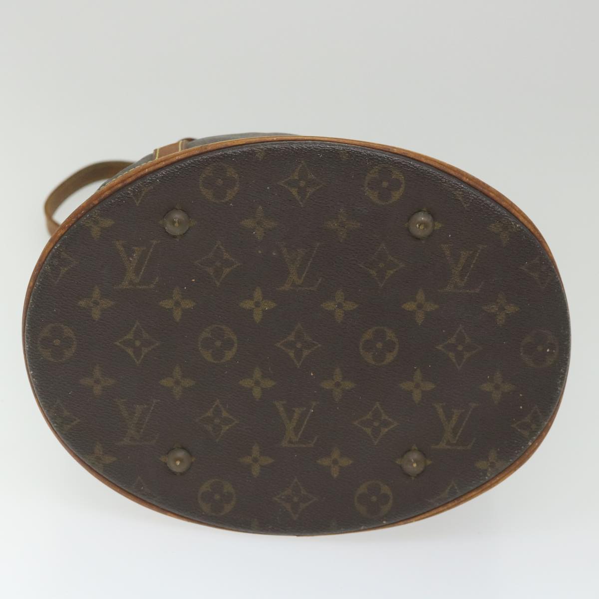 LOUIS VUITTON Monogram Bucket GM Shoulder Bag M42236 LV Auth 58302