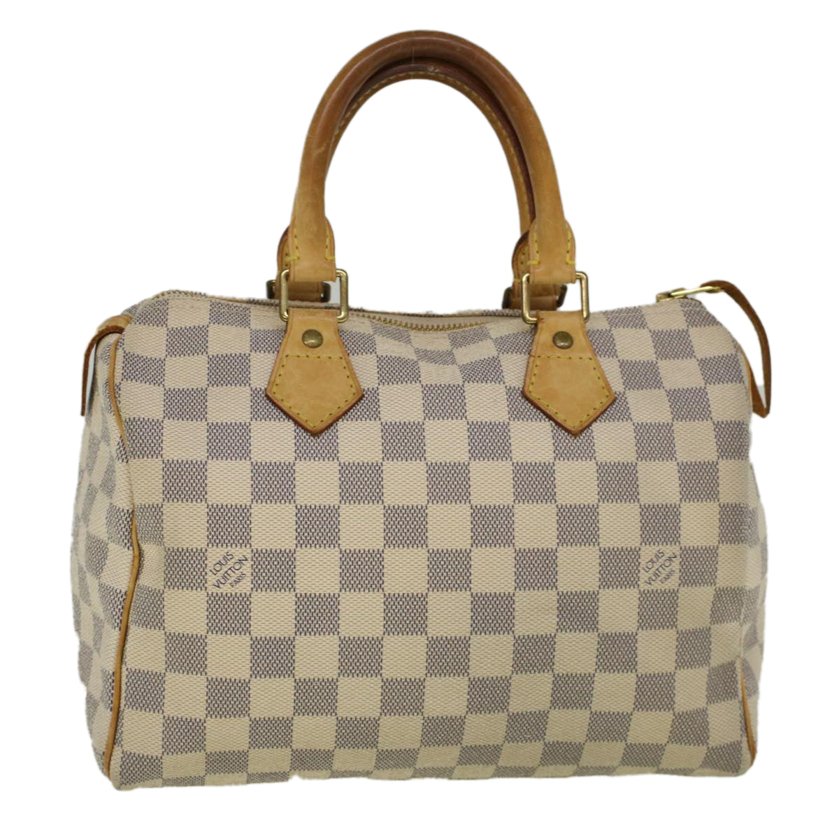 LOUIS VUITTON Damier Azur Speedy 25 Hand Bag N41534 LV Auth 58326