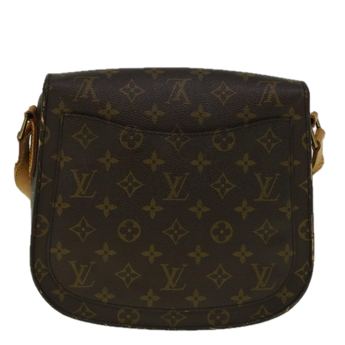 LOUIS VUITTON Monogram Saint Cloud GM Shoulder Bag M51242 LV Auth 58355