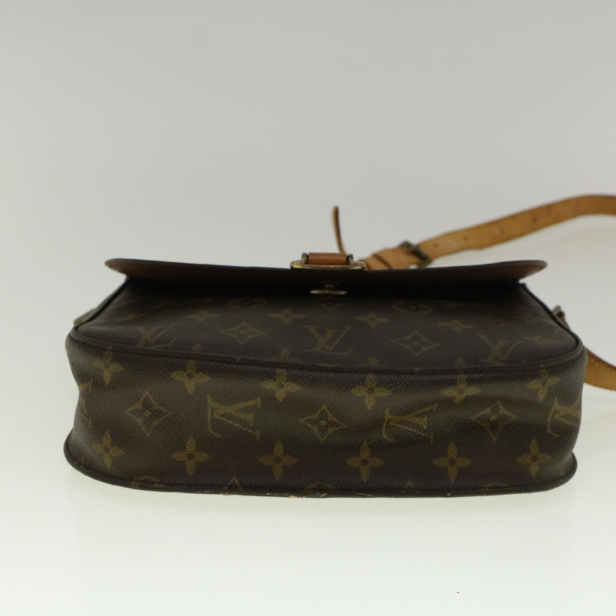 LOUIS VUITTON Monogram Saint Cloud GM Shoulder Bag M51242 LV Auth 58355