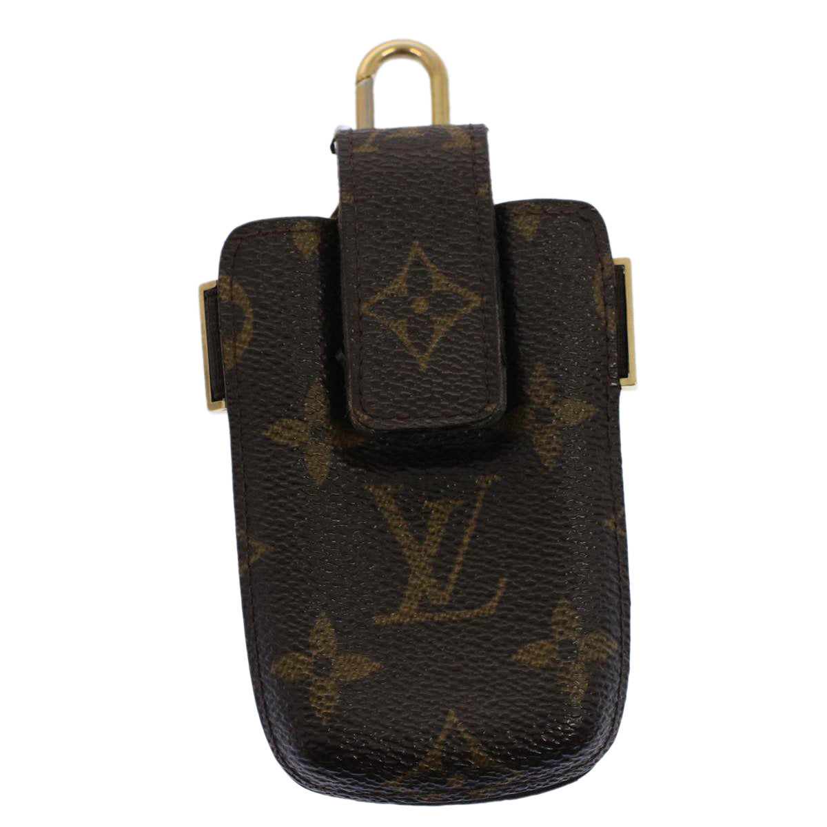 LOUIS VUITTON Monogram Etui Telephone International Phone Case M63064 Auth 58375