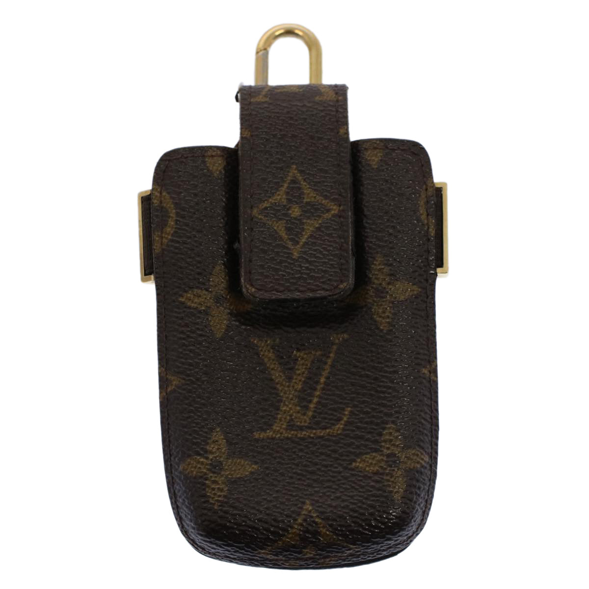 LOUIS VUITTON Monogram Etui Telephone International Phone Case M63064 Auth 58375